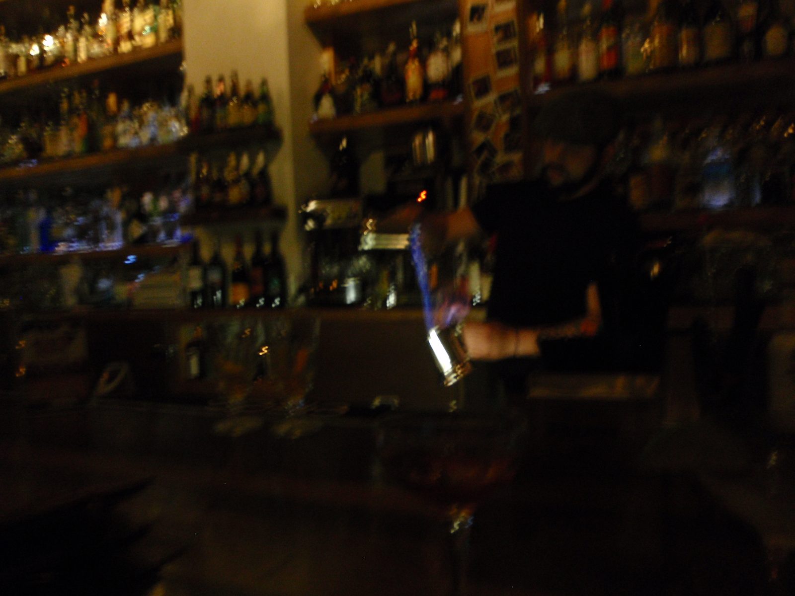 Ordering a Blue Blazer at 83 Proof. A Blue Blazer is a cocktail made by filling two cups (metal)...