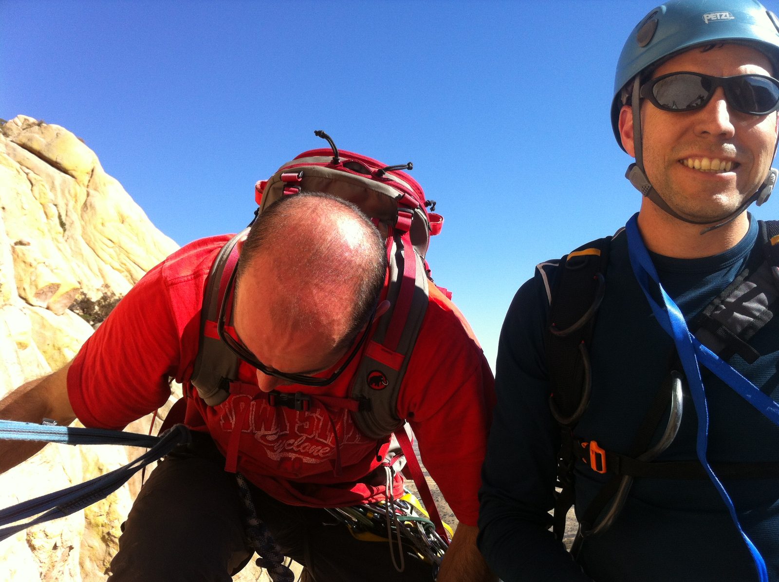 Ian and Pietro at the top of pitch 2?