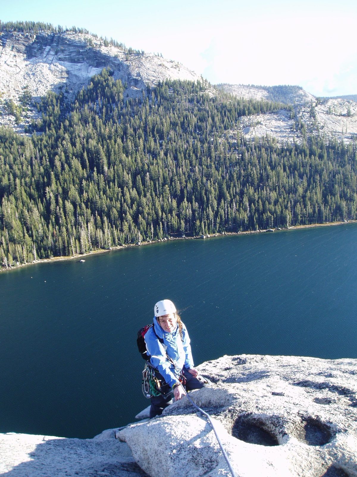 Rachel at the top of Stately Pleasure Dome.  The poetic reference in this name was completely...