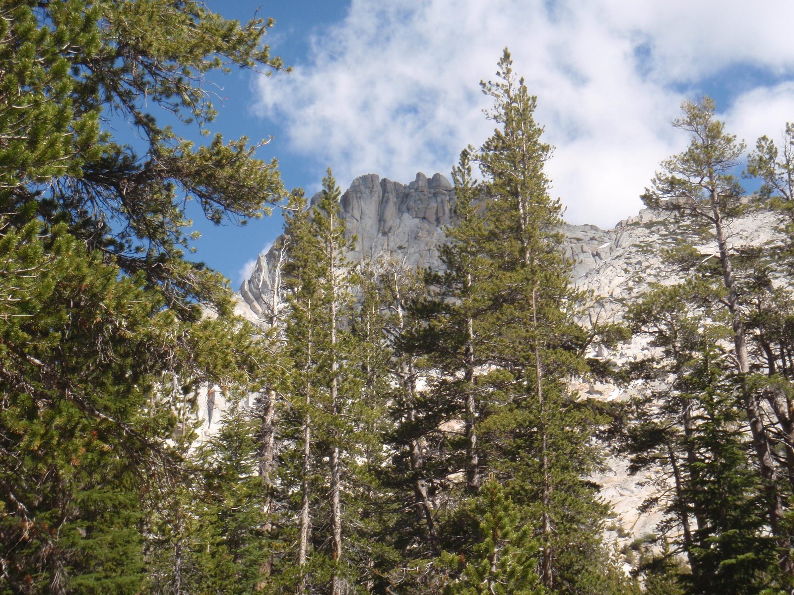 As we neared Young Lakes we passed by Ragged Peak, and its impressive northwest face.