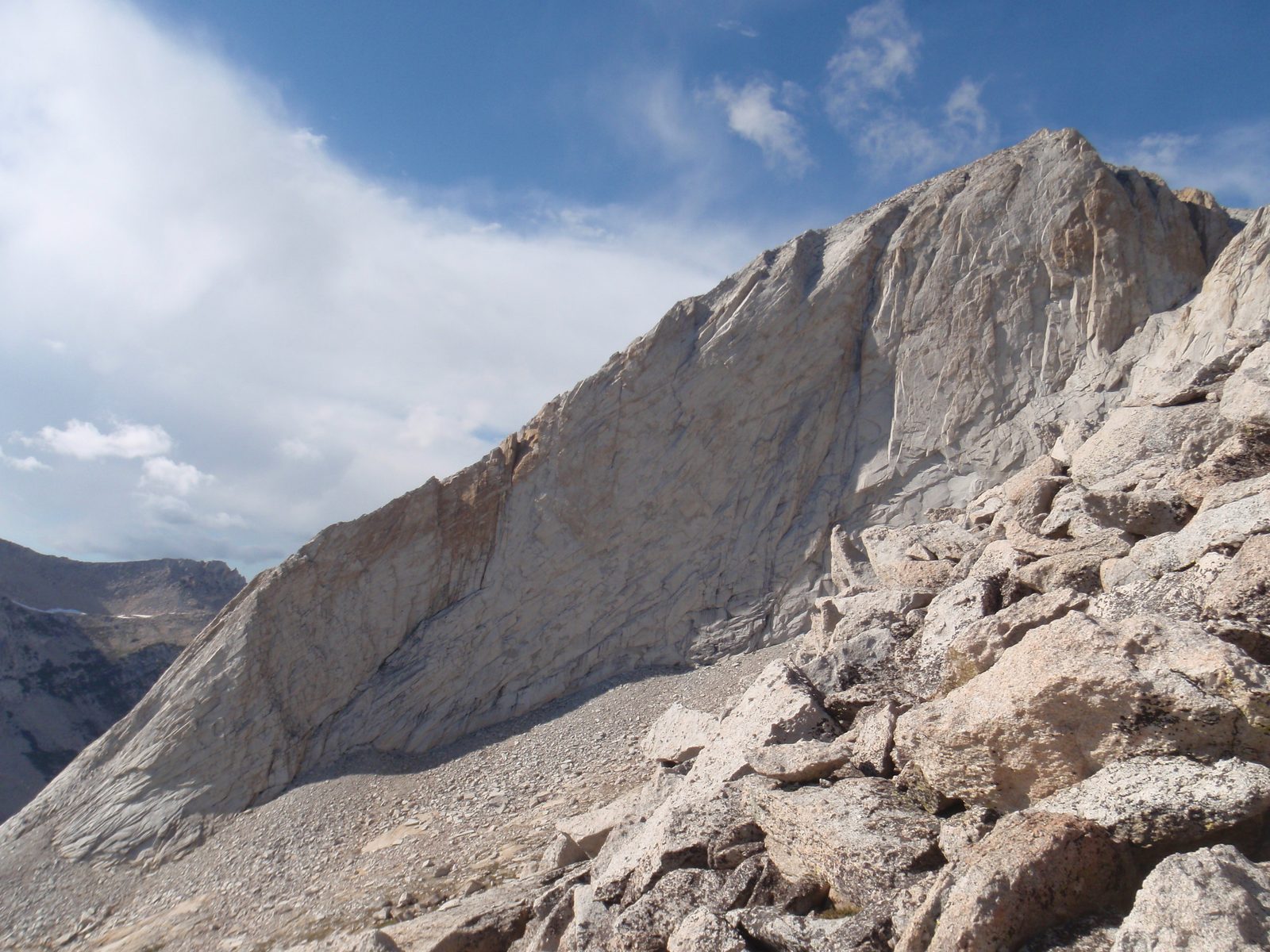 View of the West Ridge in profile.