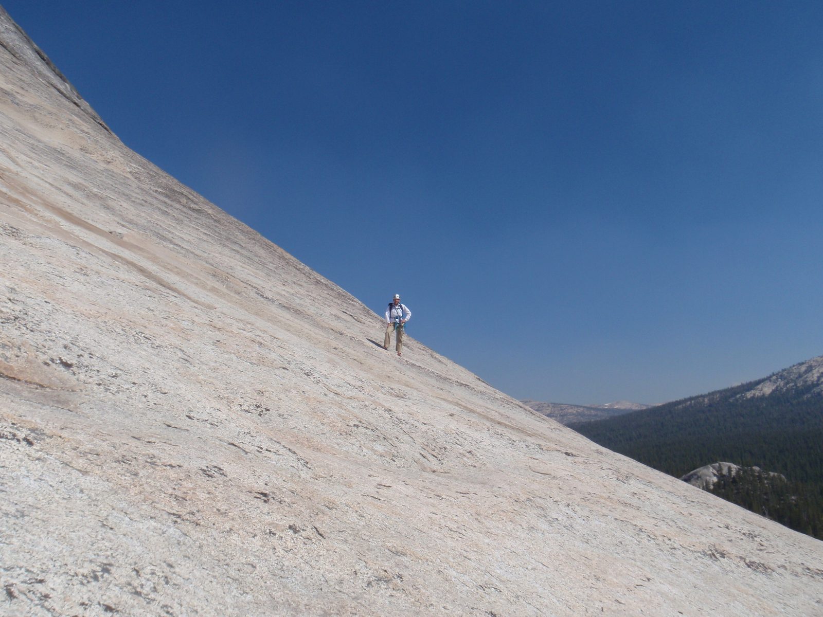 Jay, on the descent from Lembert Dome.