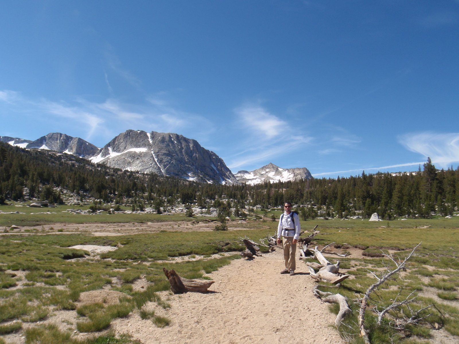 Our travels took us from Tuolumne Meadows up Rafferty Creek to Tuolumne Pass (around 10,000...