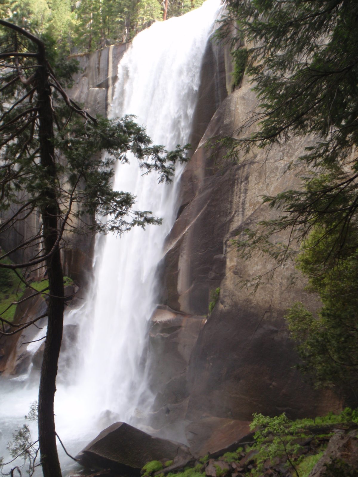Vernal Falls from the Mist Trail.