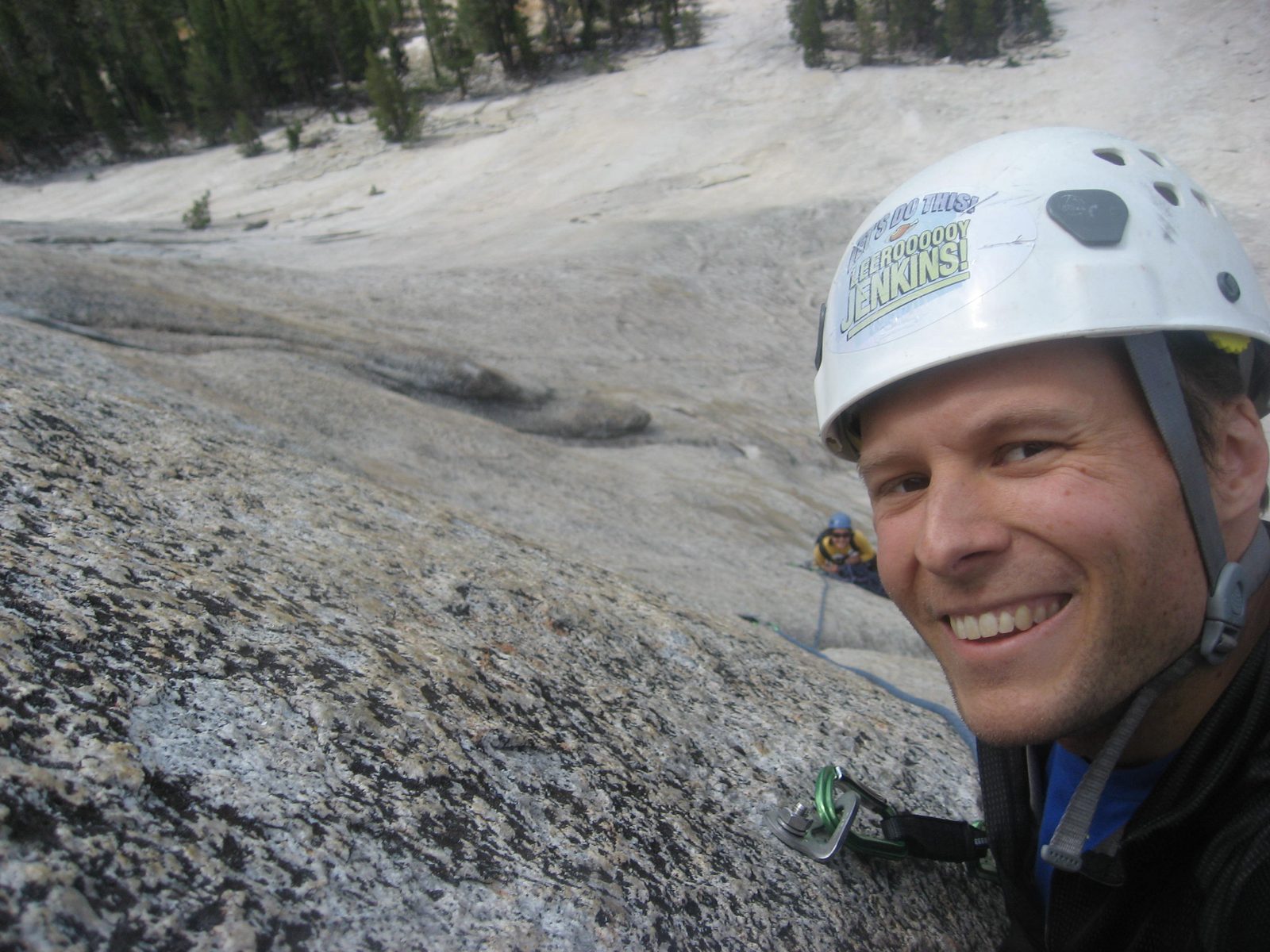 On Monday, Monica and I decided we'd drive back through Yosemite, and attempt a canyoneering...
