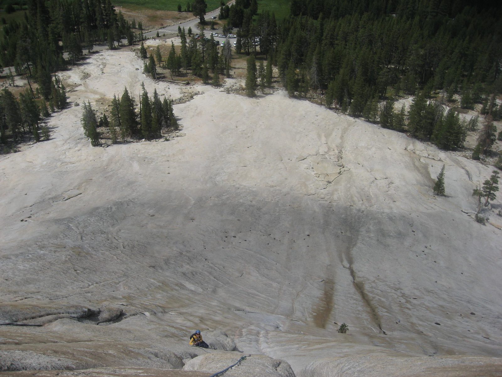 I think this was taken from just above the last bolt. The last part of the pitch (maybe 50 feet)...