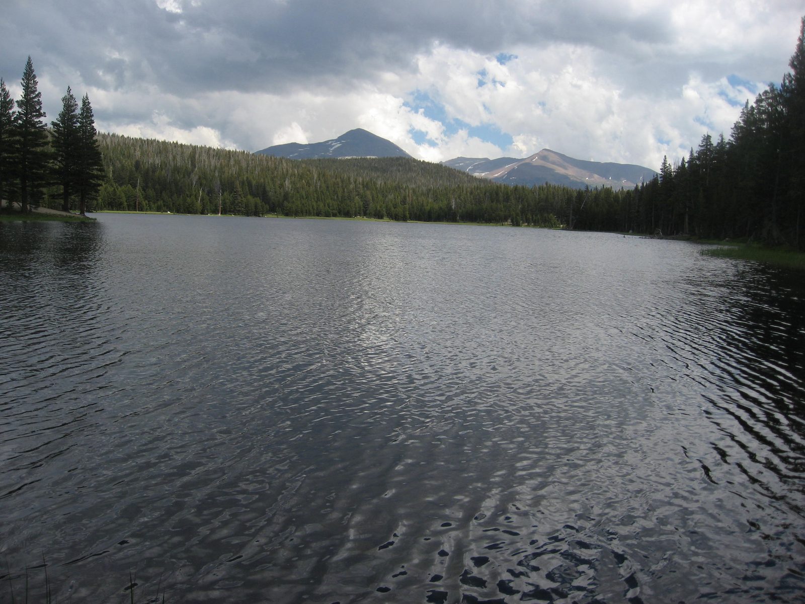 We took a half-mile detour to check out the enigmatically named Dog Lake. I'm not sure how it...