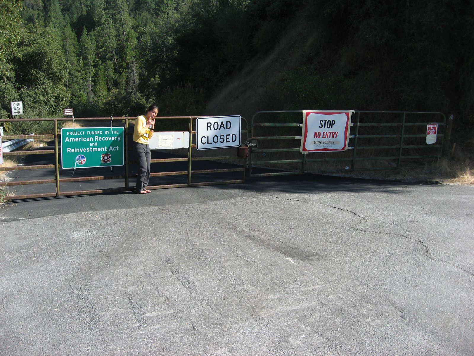 Damn liberals and their incessant government spending. Road looks fine to me. I called the...
