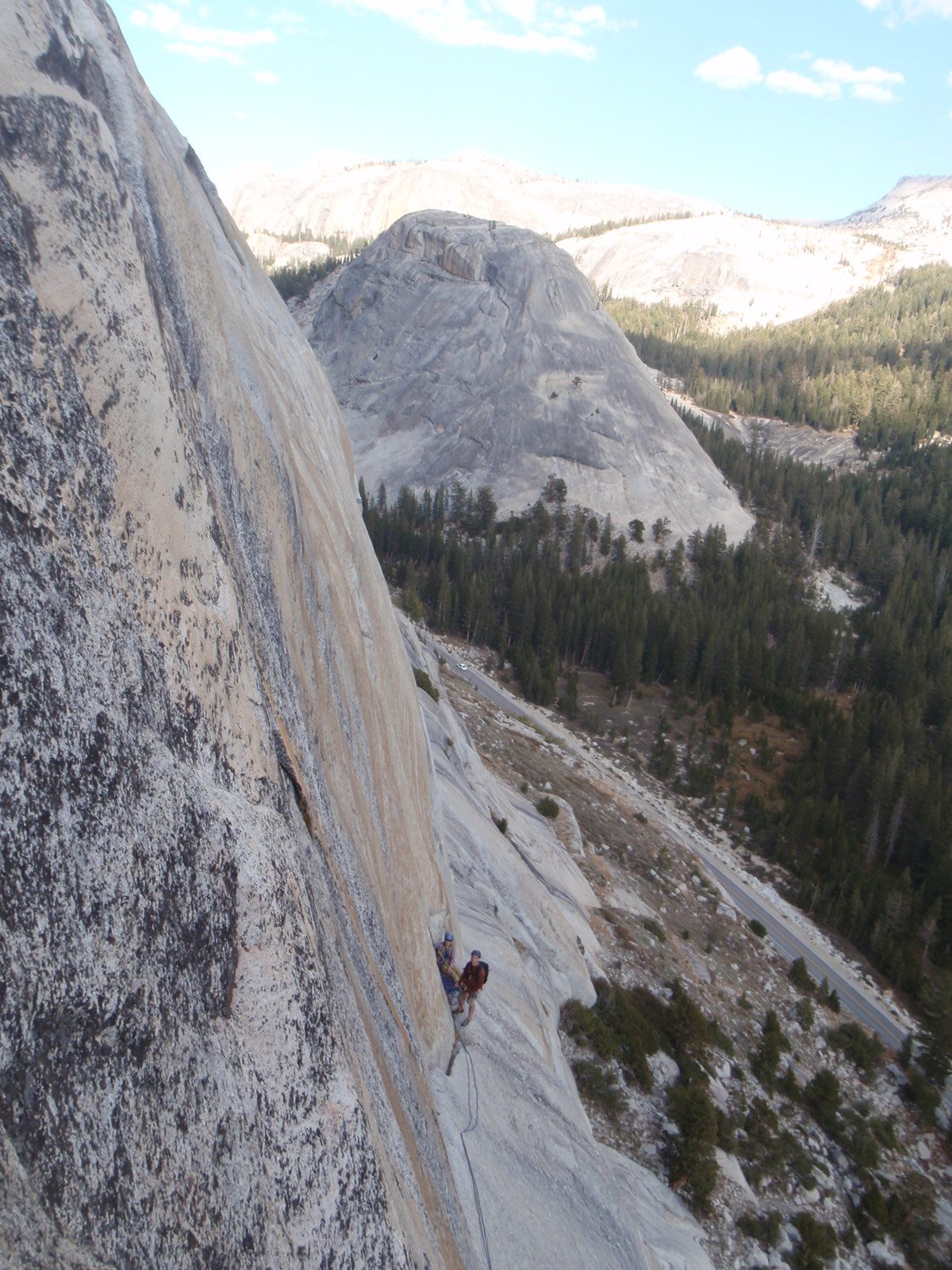 From the top of the slick corner. Pywiack again and California 120 at the right.
