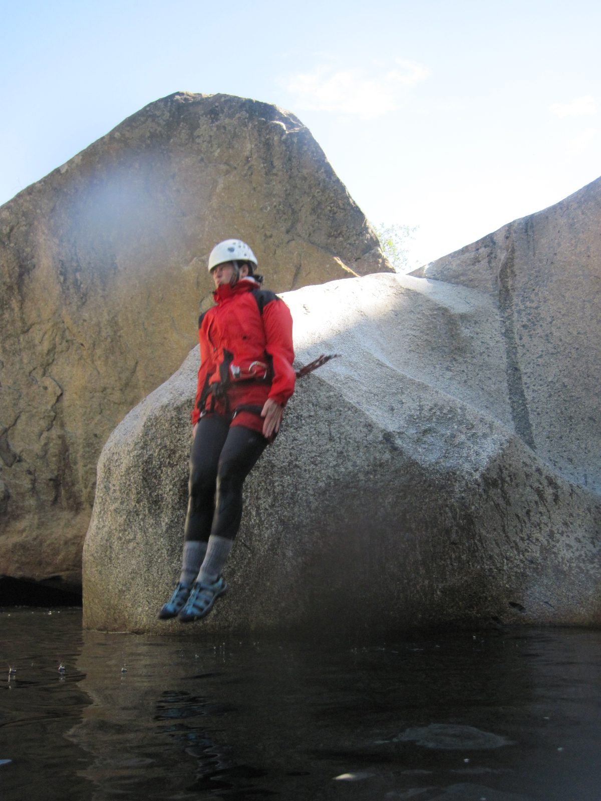 Jill, bracing for impact.