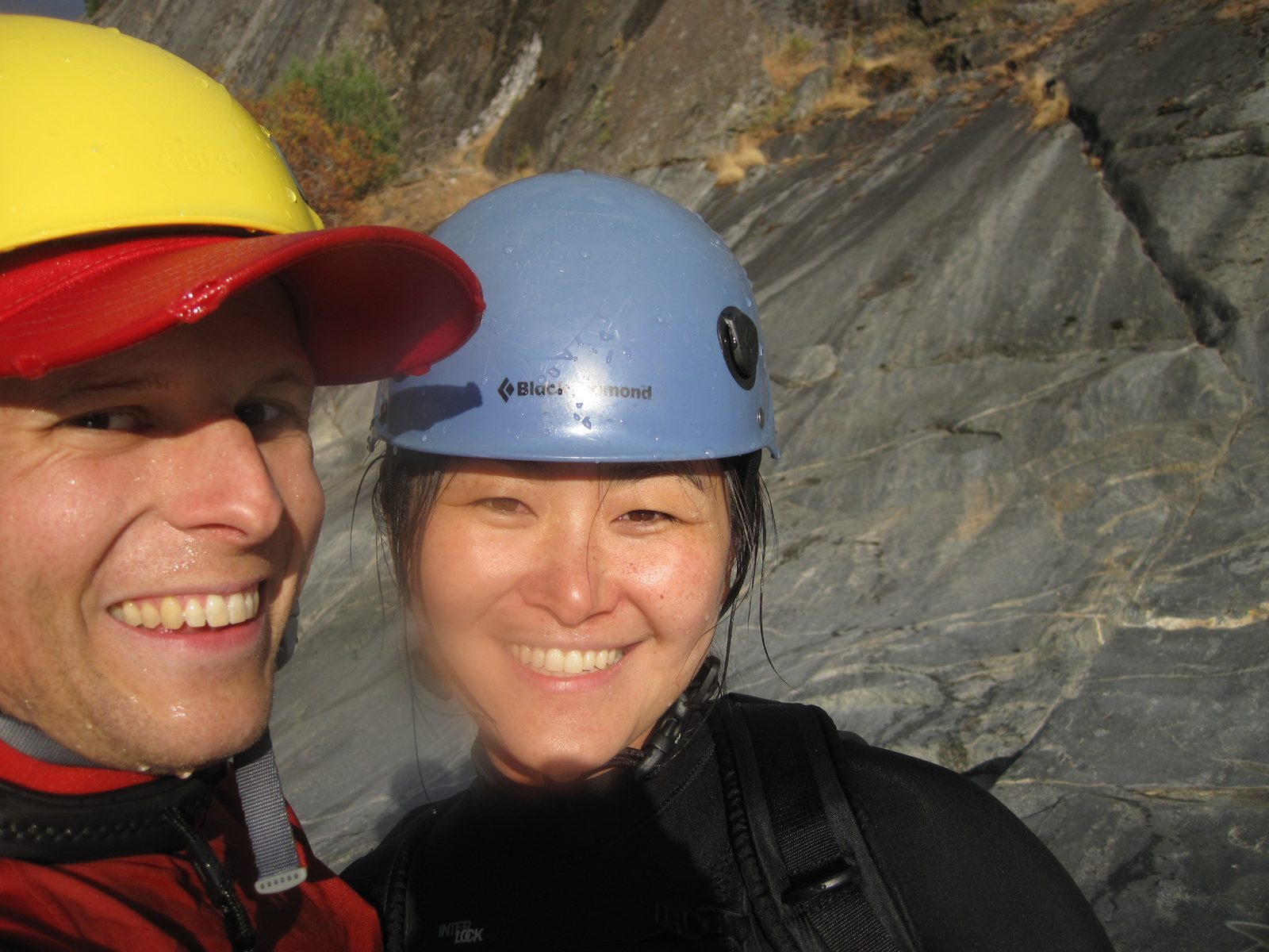 John and Monica at the end of the technical section.