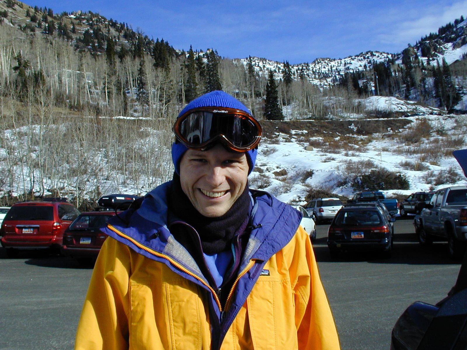 John skiing on the day after Thanksgiving.