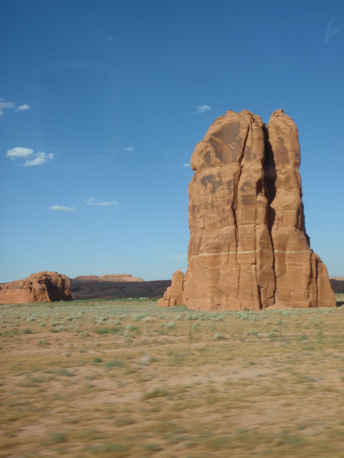 Looks like a great splitter crack! Too bad it's probably unstable sandstone.