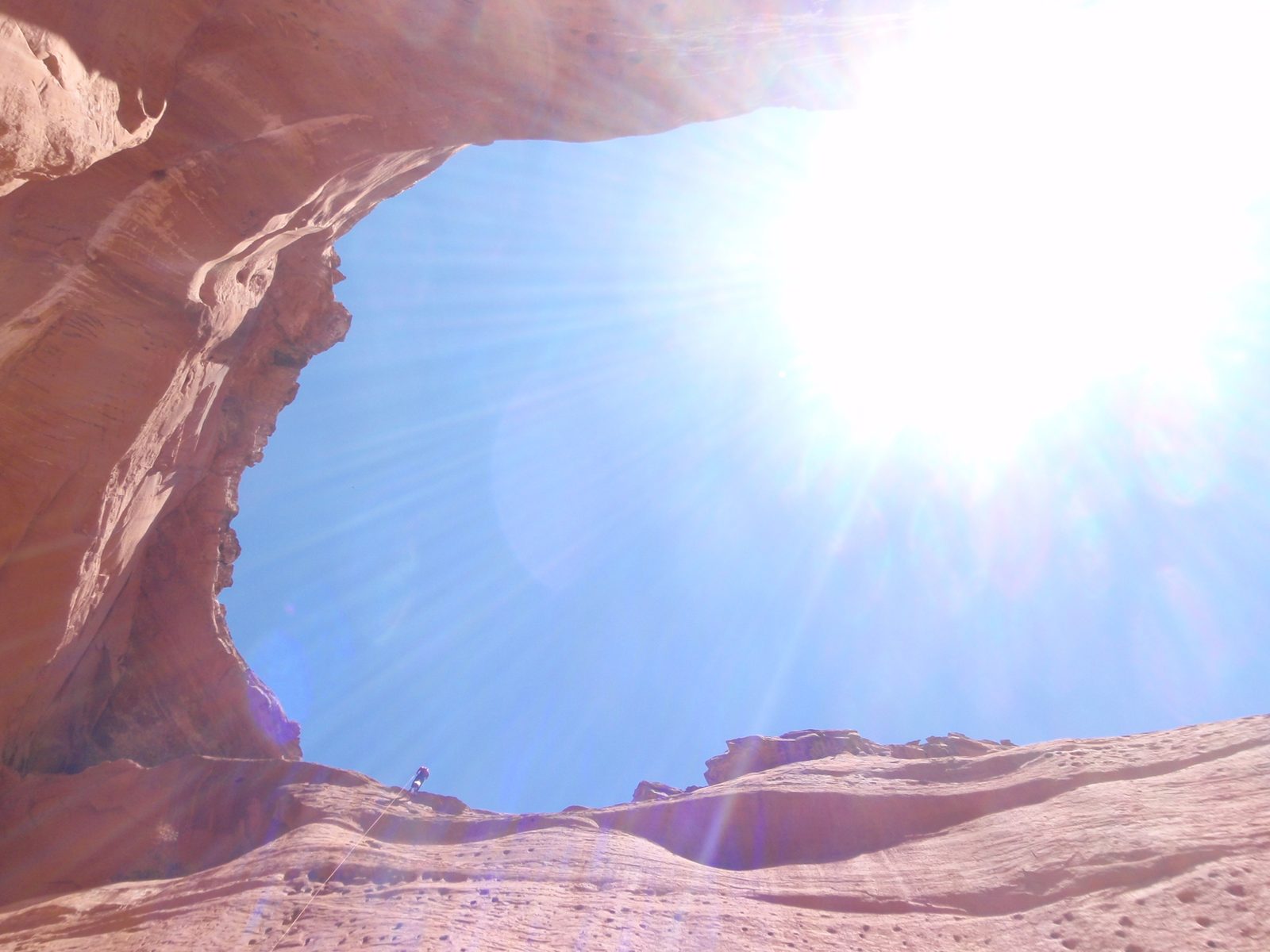 Sun flare! Joel.