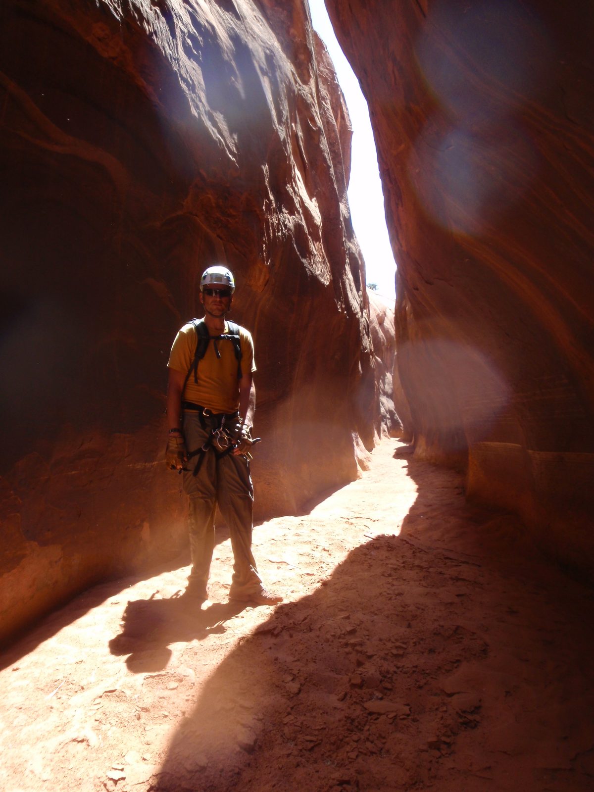 Andy in Neon Canyon.