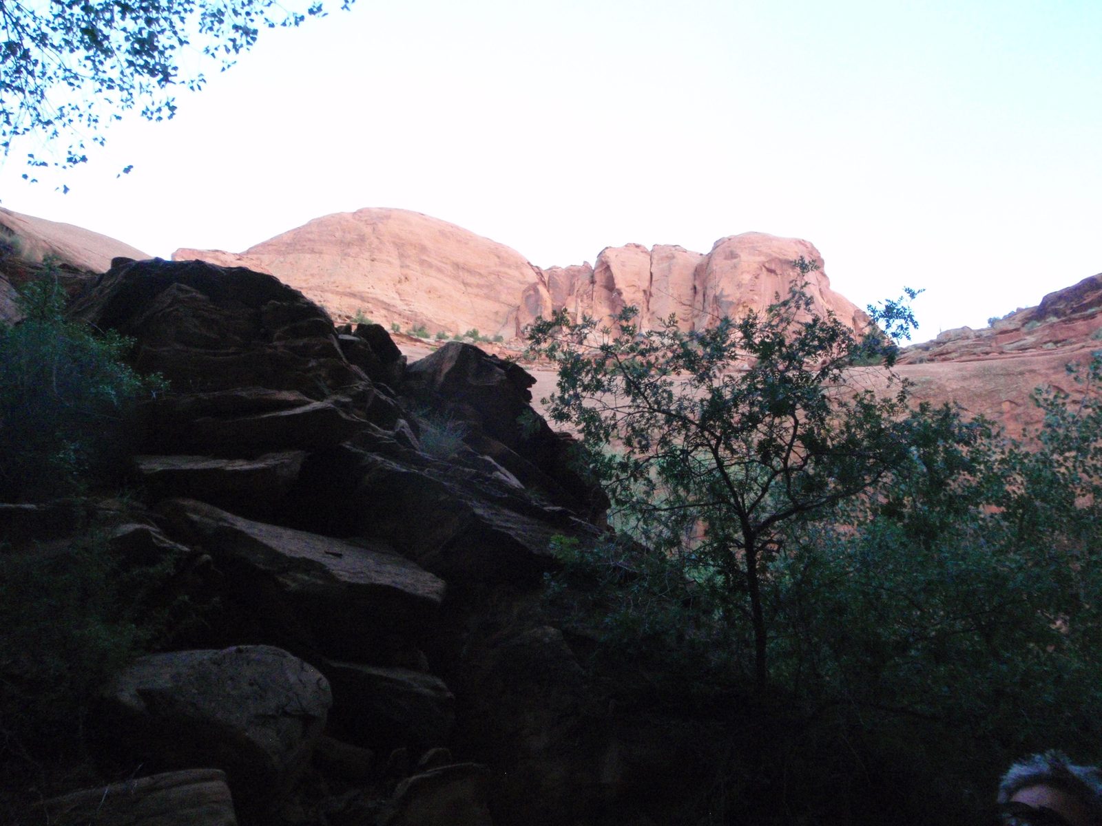 Scenery as we walk back to camp.