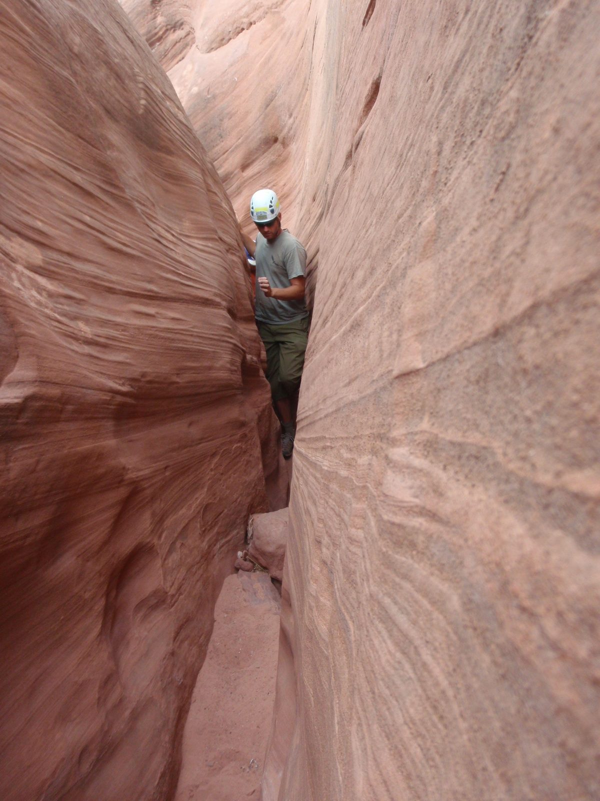 Andy in a beautiful narrows section.