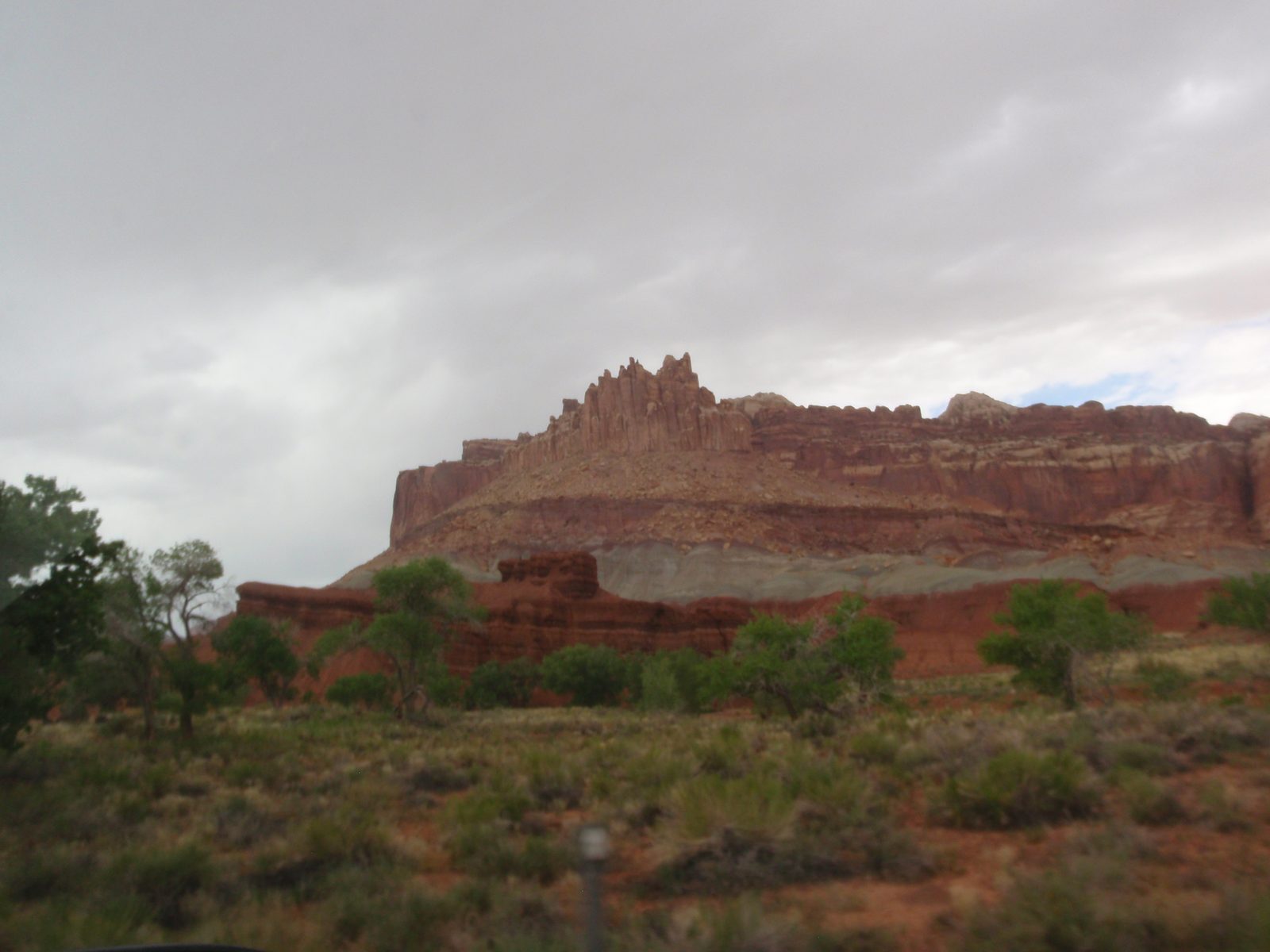 A better shot of one of the features in Capital Reef NP.
