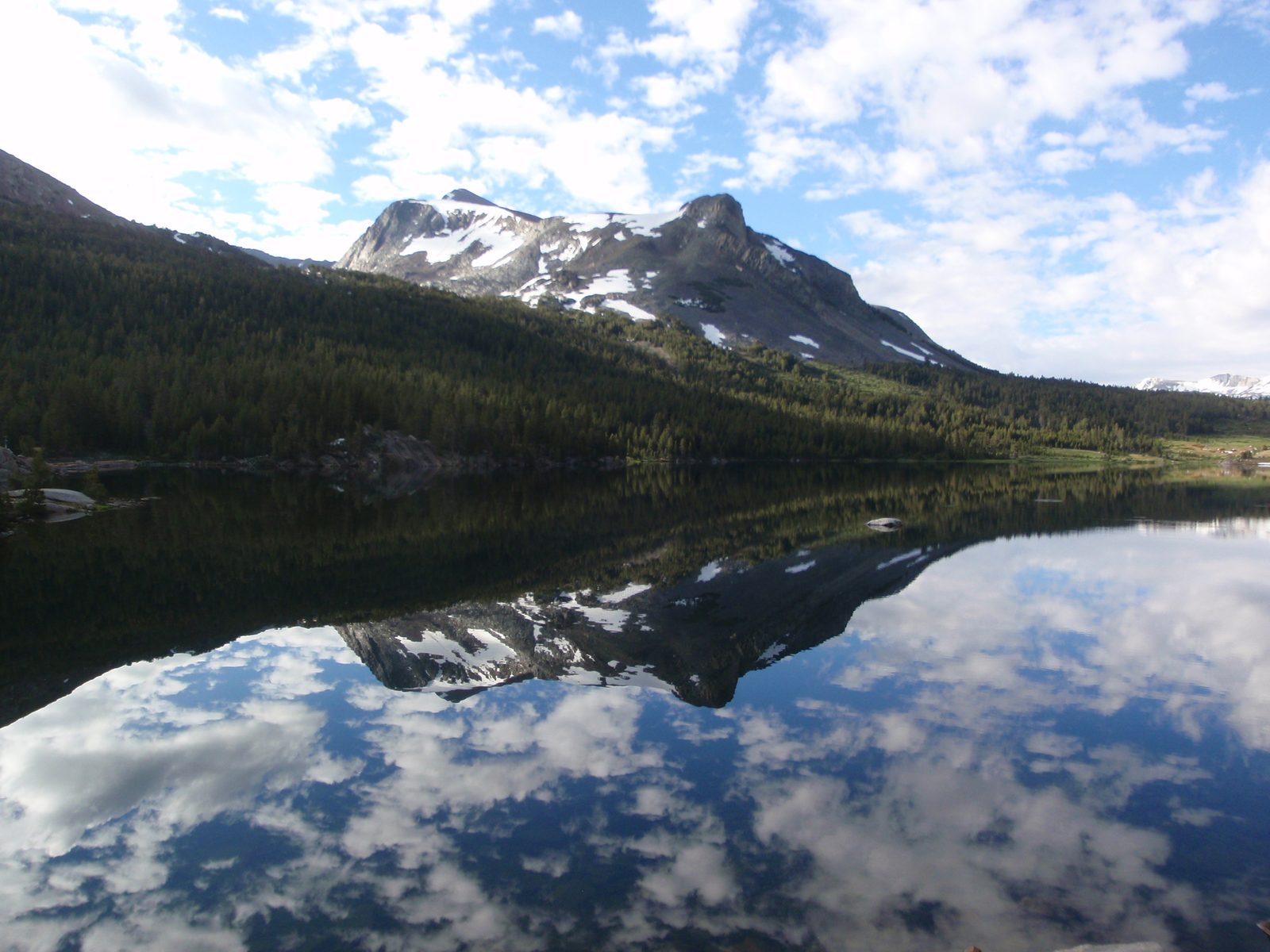 Ellery Lake in the morning.