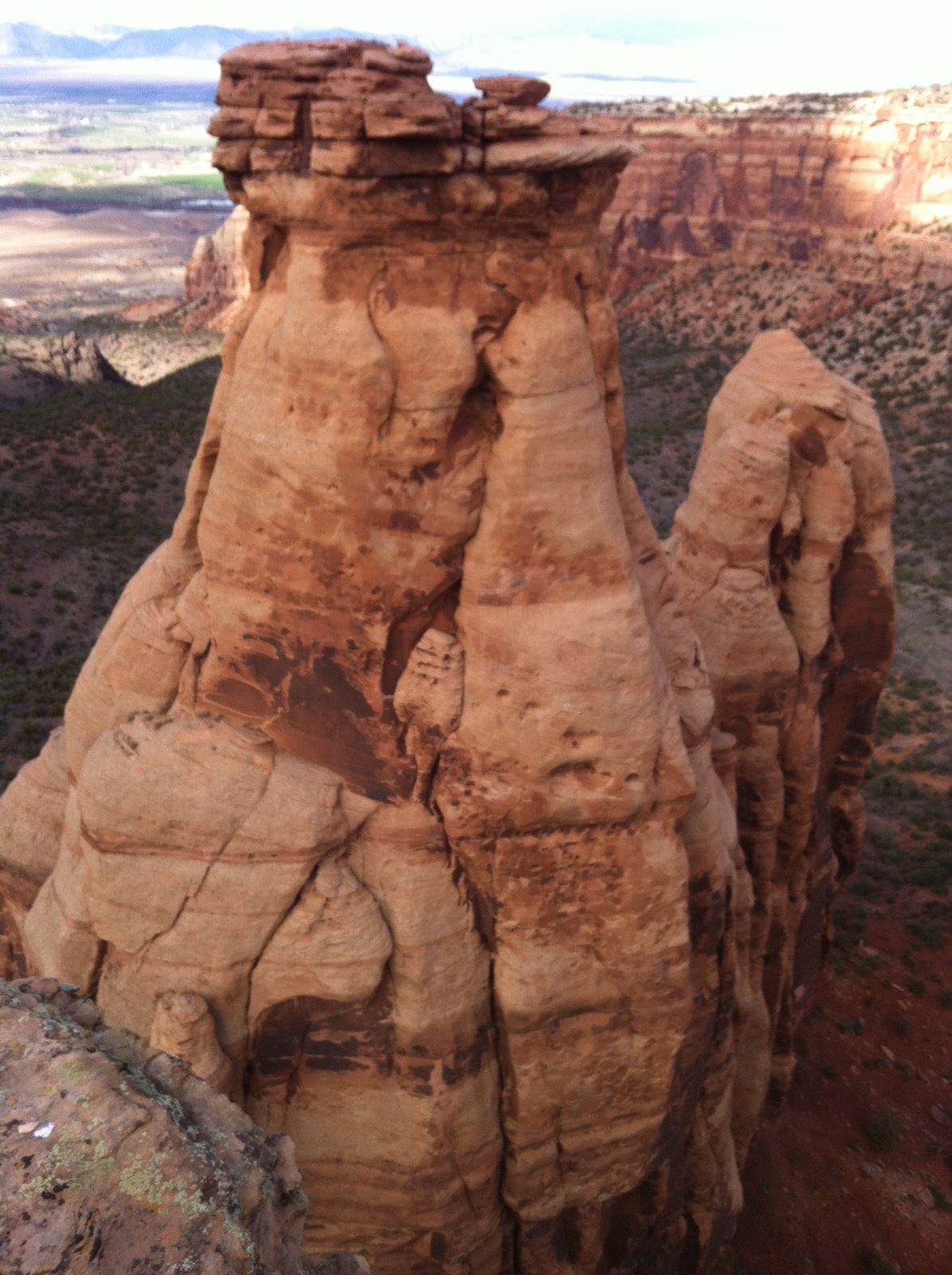 Another formation in Independence National Monument.