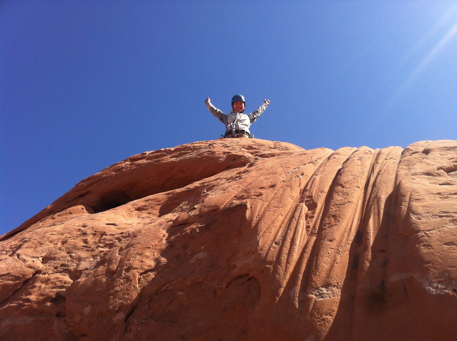 On Monday morning we drove into Arches National Park. Monica had spent the day here on Friday...