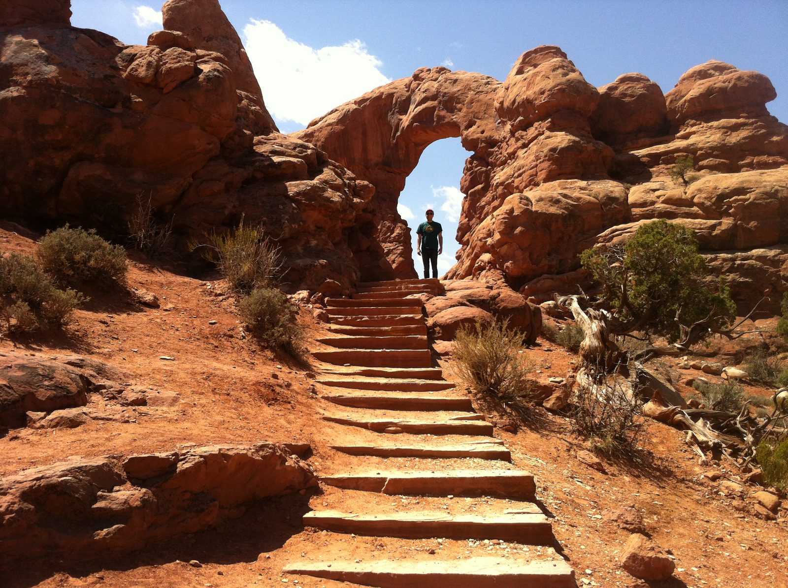 Me during our hike.