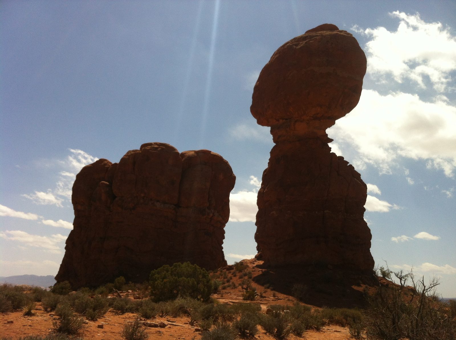 Balanced Rock and Off Balanced Rock.