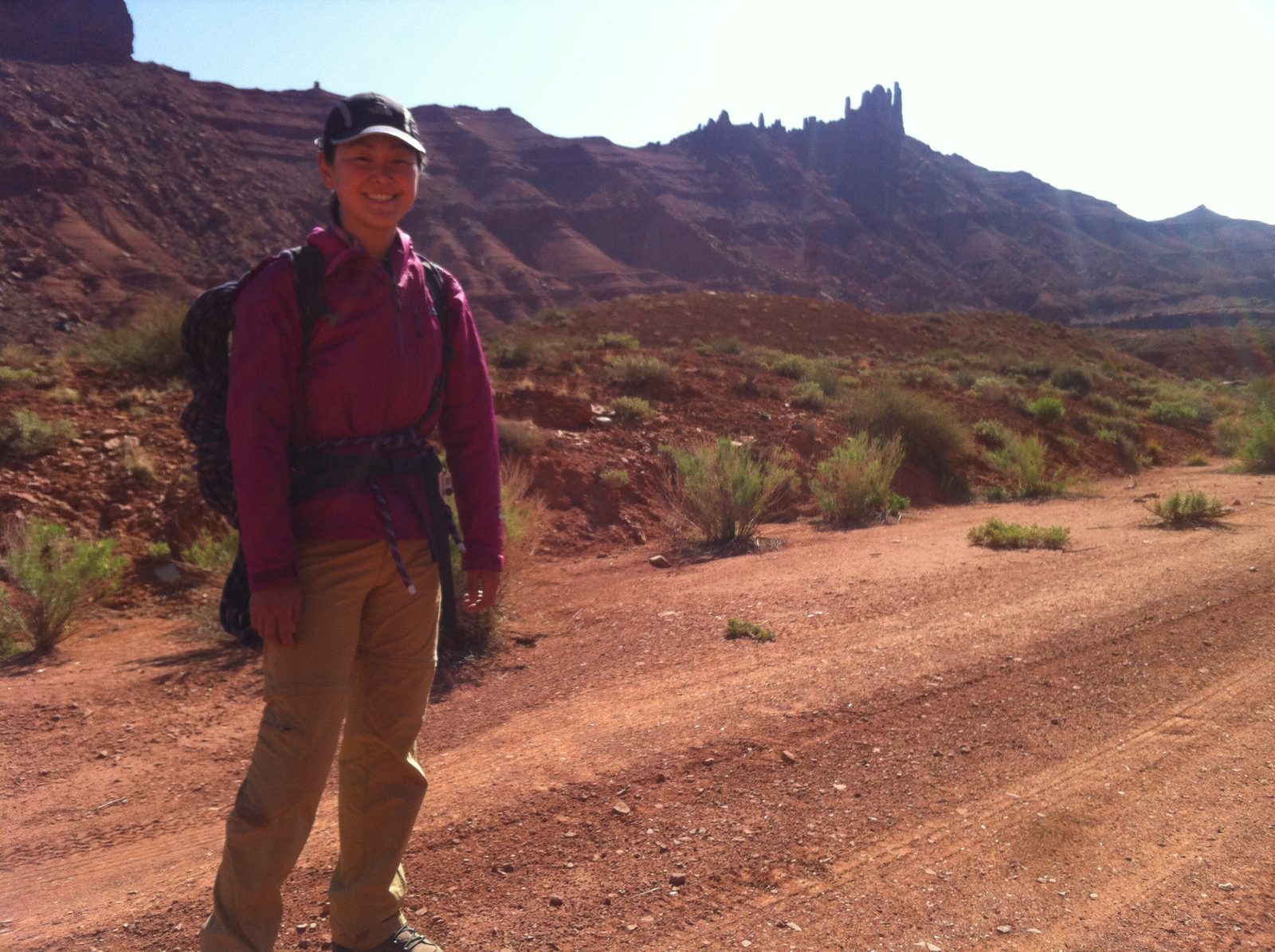 On Tuesday morning, we woke up early in Moab, grabbed coffee and breakfast at the Love Muffin...