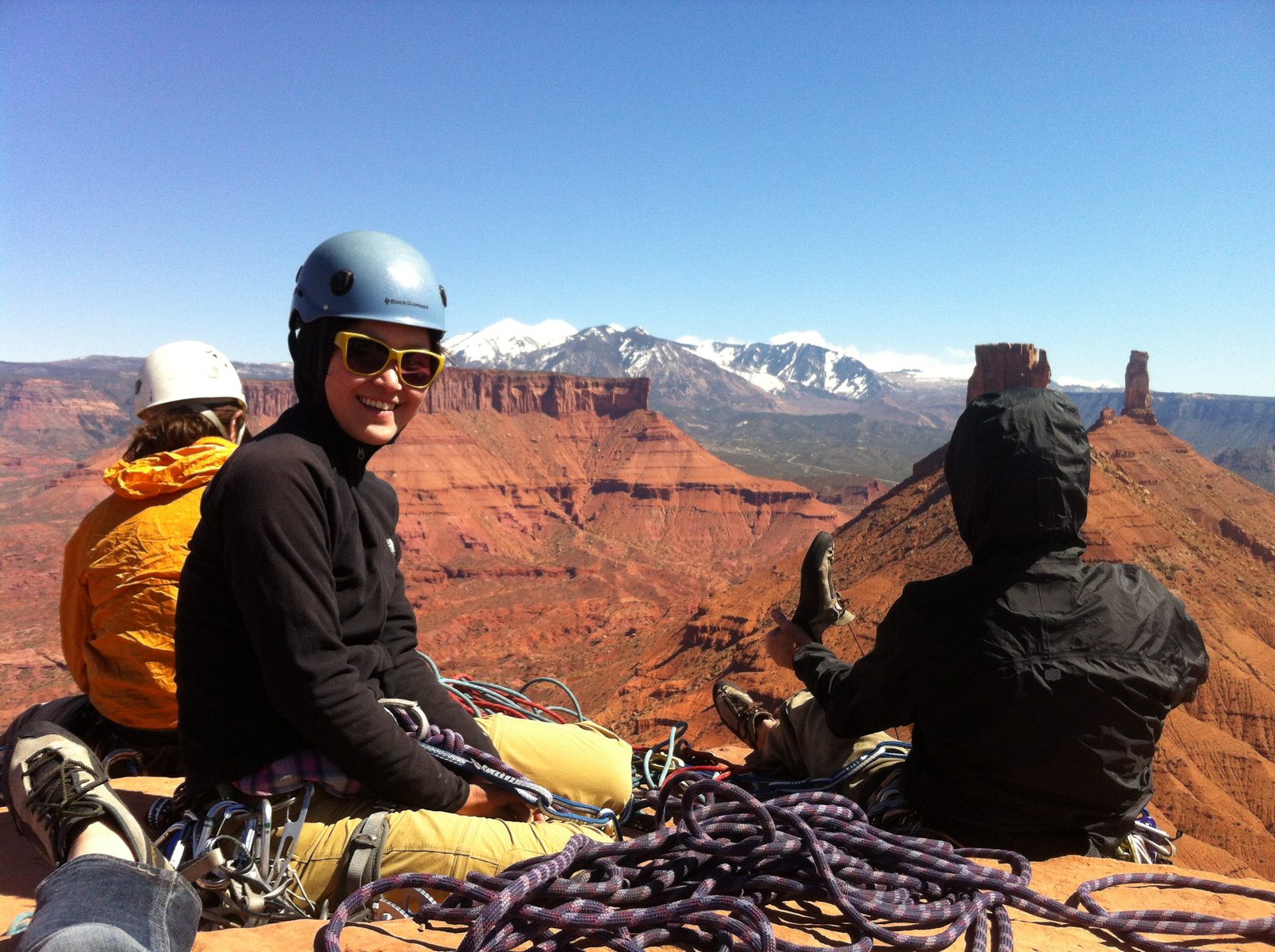Stefan and Brendan join us on top.