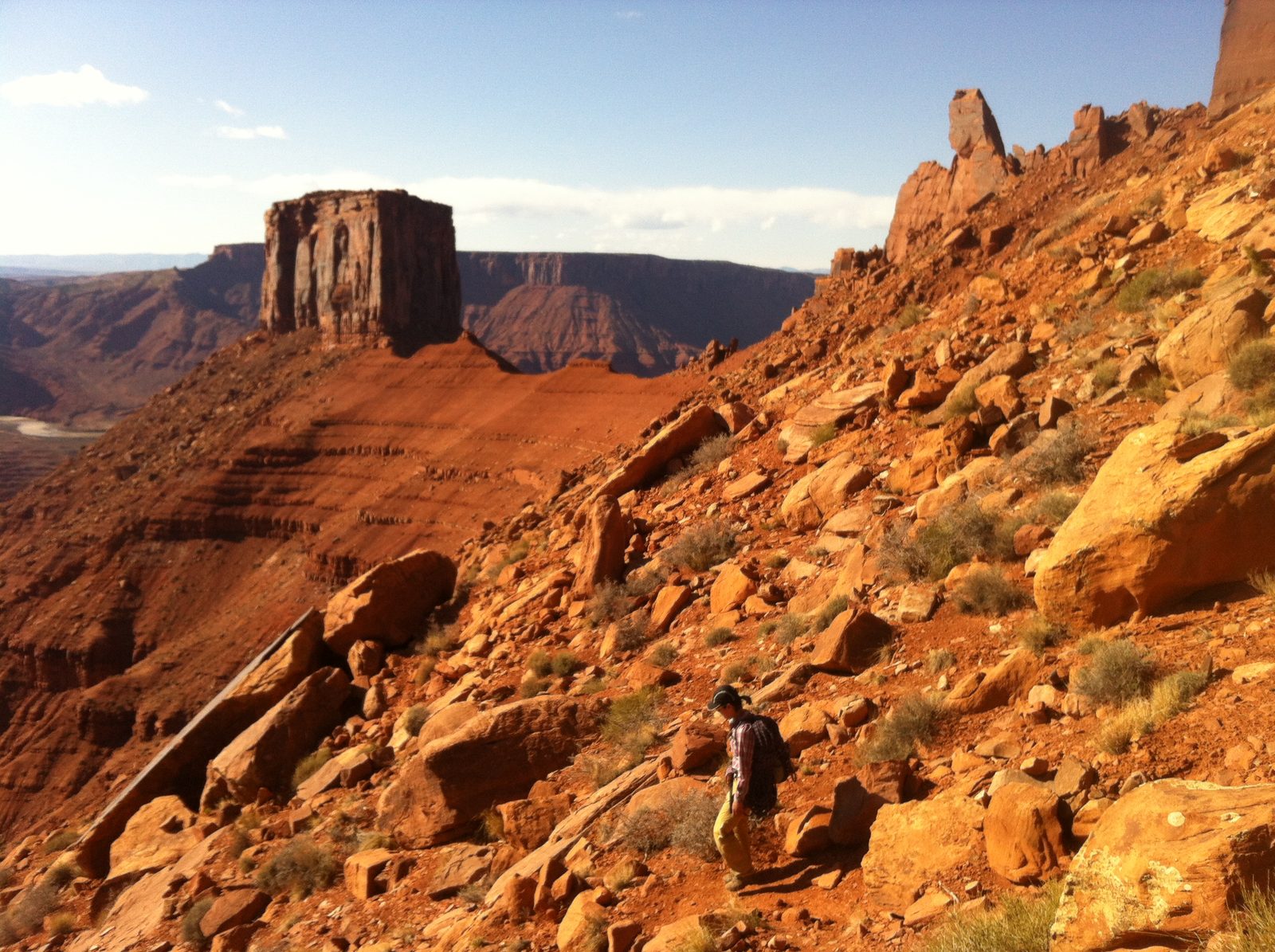 Steep trail!