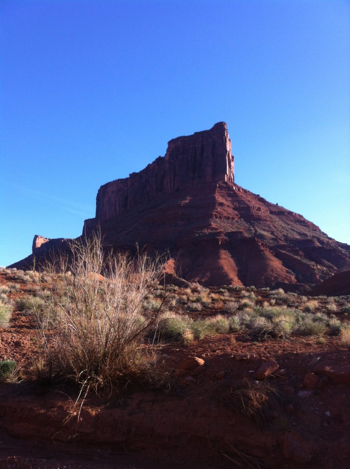 Interesting mesa / formation near Castle Valley.
