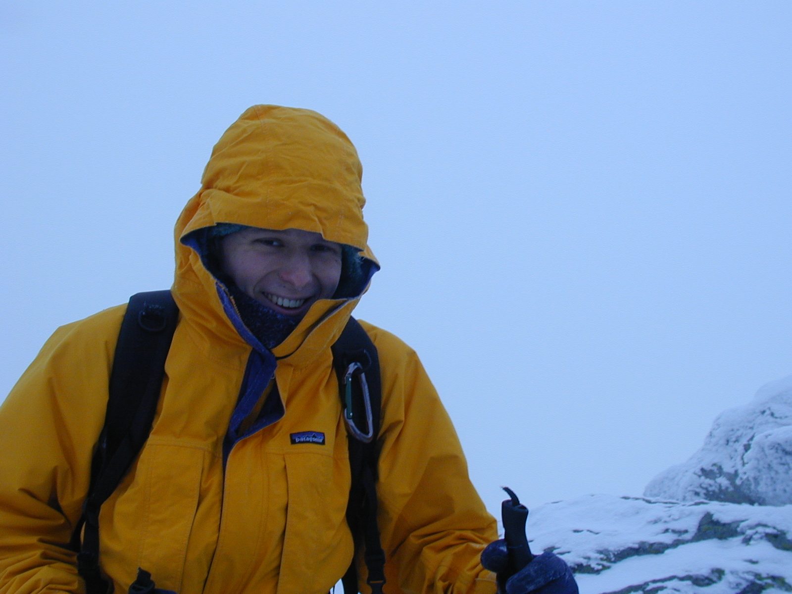 John at the top of the second highest mountain in Vermont.