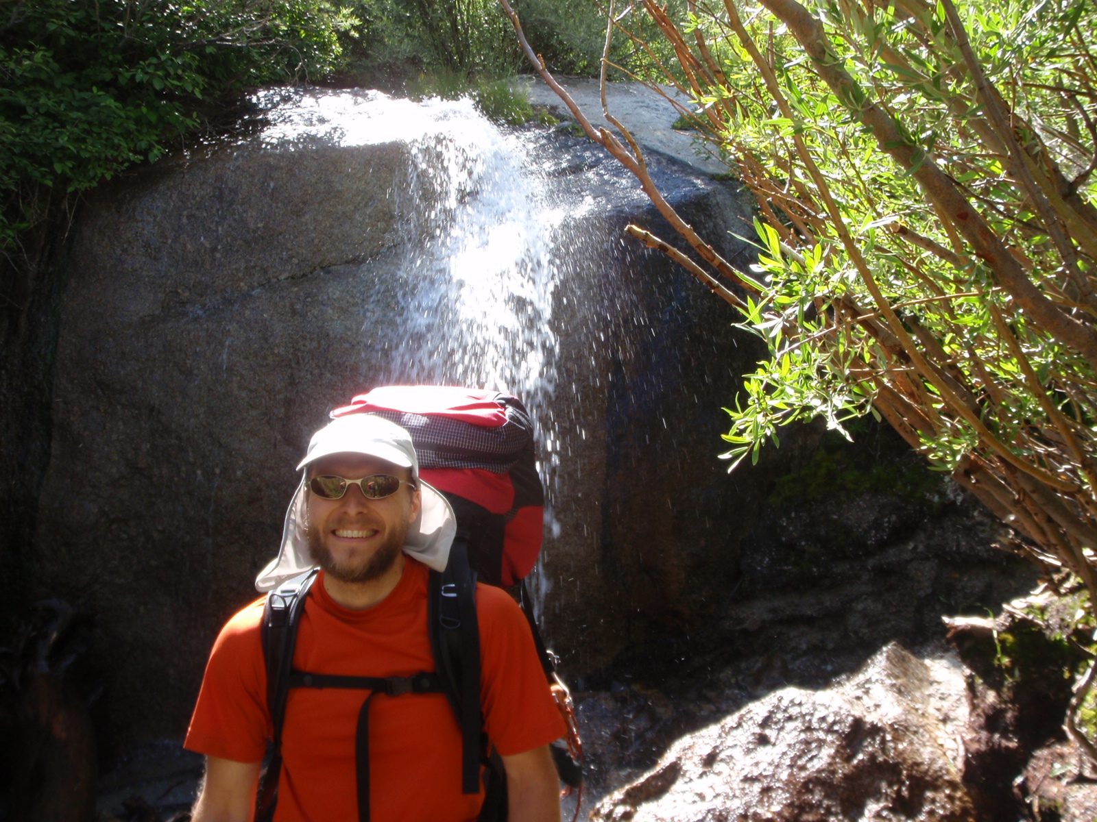 John, a mile or two up the Mountaineer's Route (Class 3) of Mt. Whitney.  While there is a 10.5...