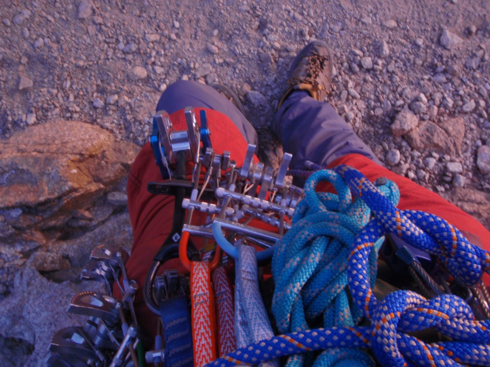 We started seeing the first morning hikers around 4am.  They were planning for a noon summit and...