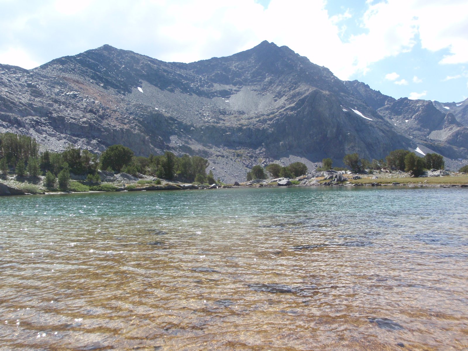 Another alpine lake much smaller than Parker, but nearby.  The water looked beautiful and...