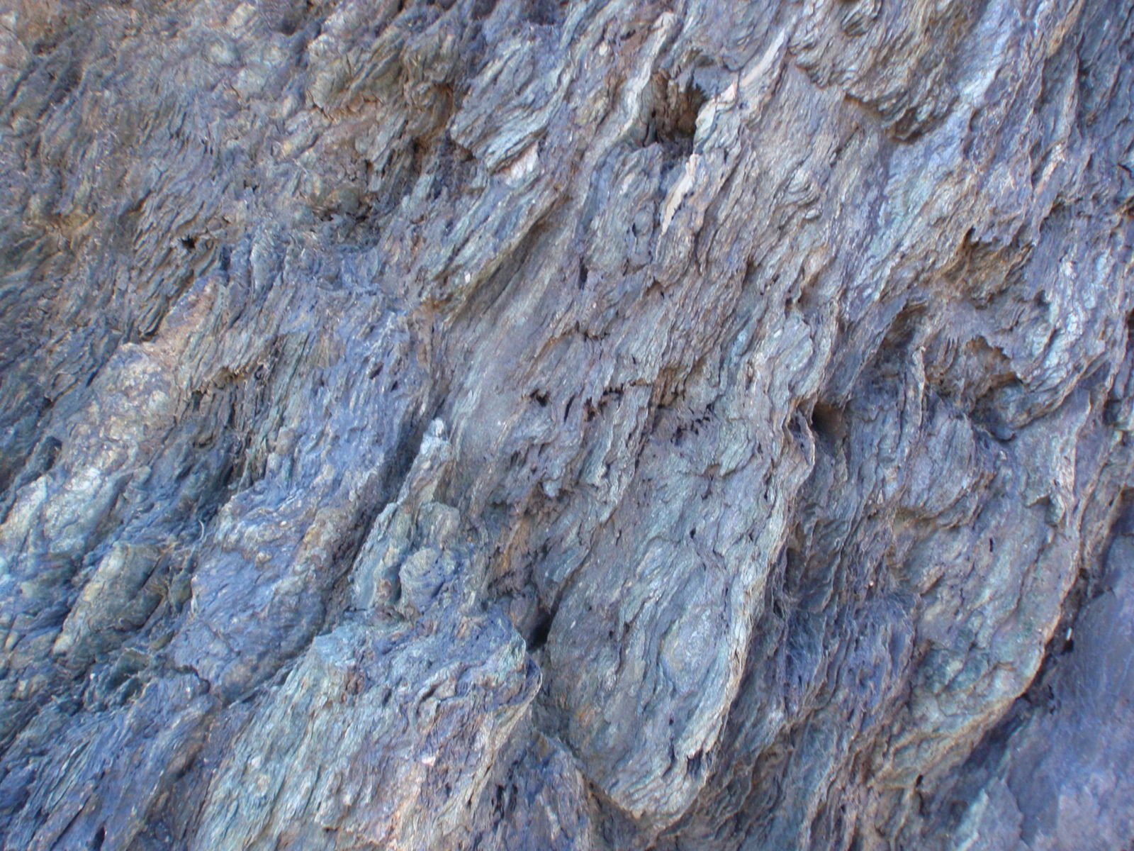 Crazy volcanic rock: it was sharp as a knife; you really wanted to be careful not to stumble on...