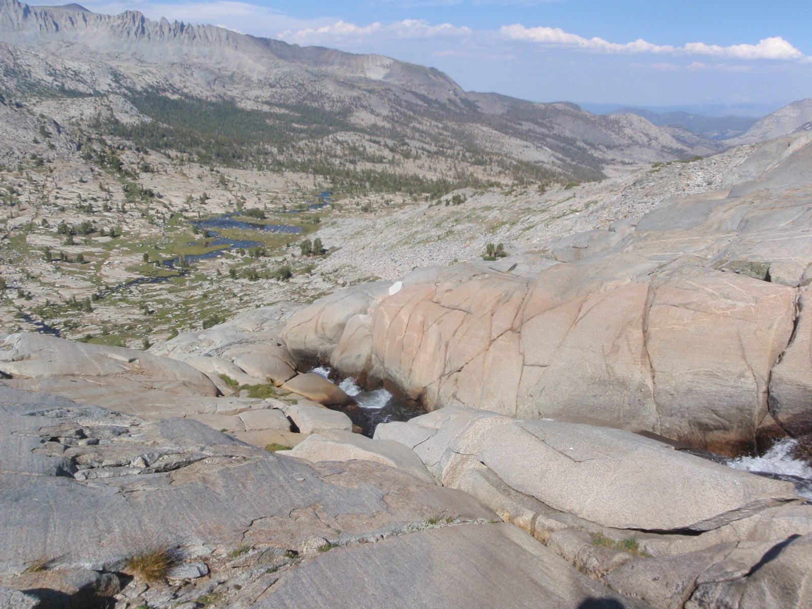 Here is the exit of the Marie Lake just pictured.  The water seemed to be getting constricted...
