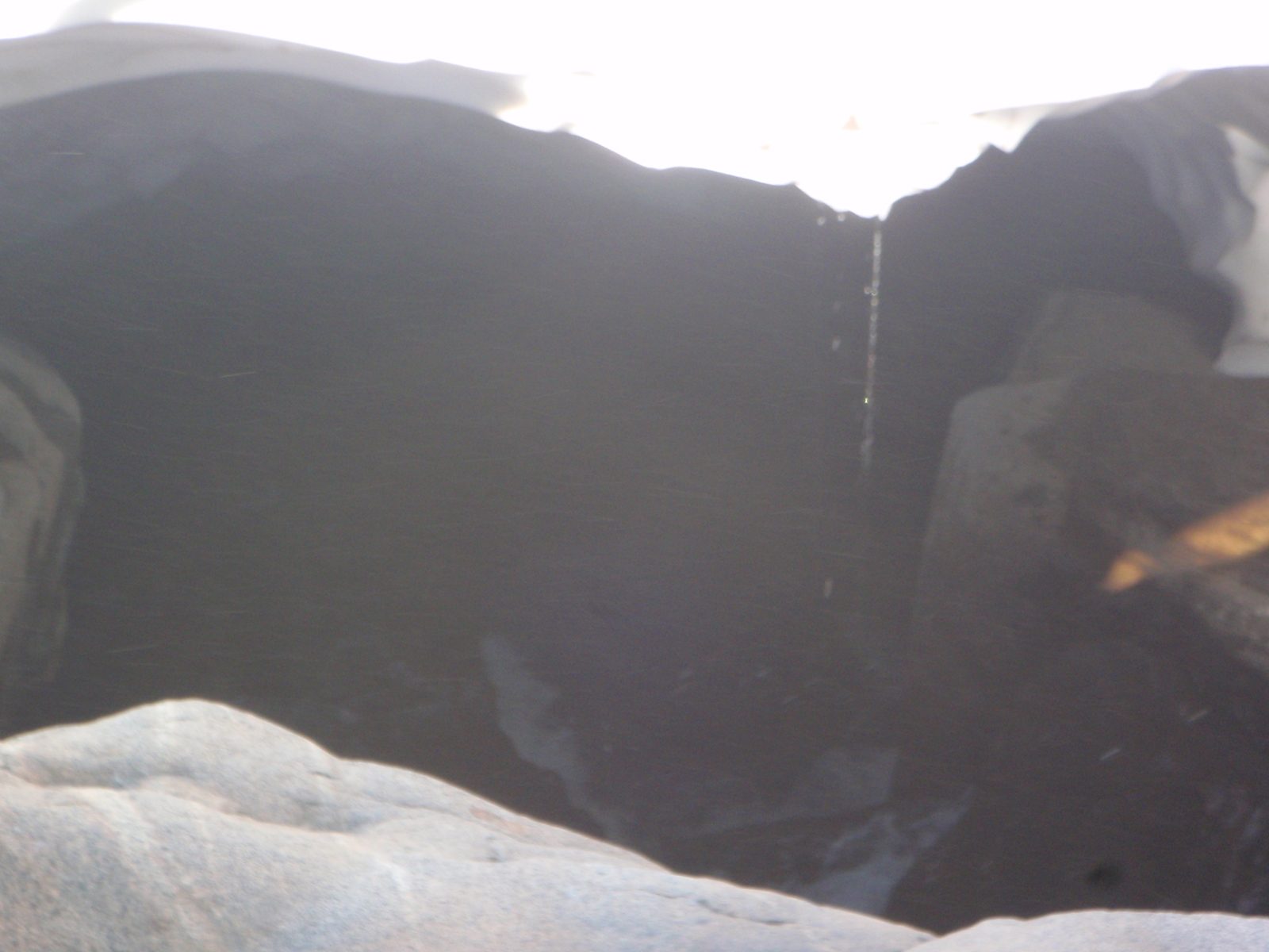 One more shot looking into the icy thundering abyss.