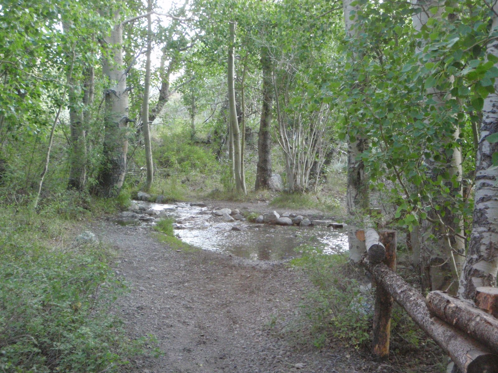 Made it to the trailhead with almost half an hour to spare!