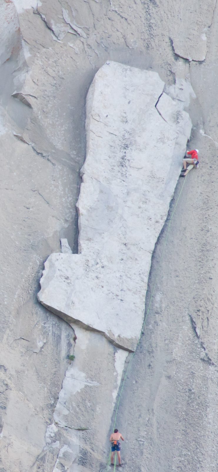 Almost to the top.