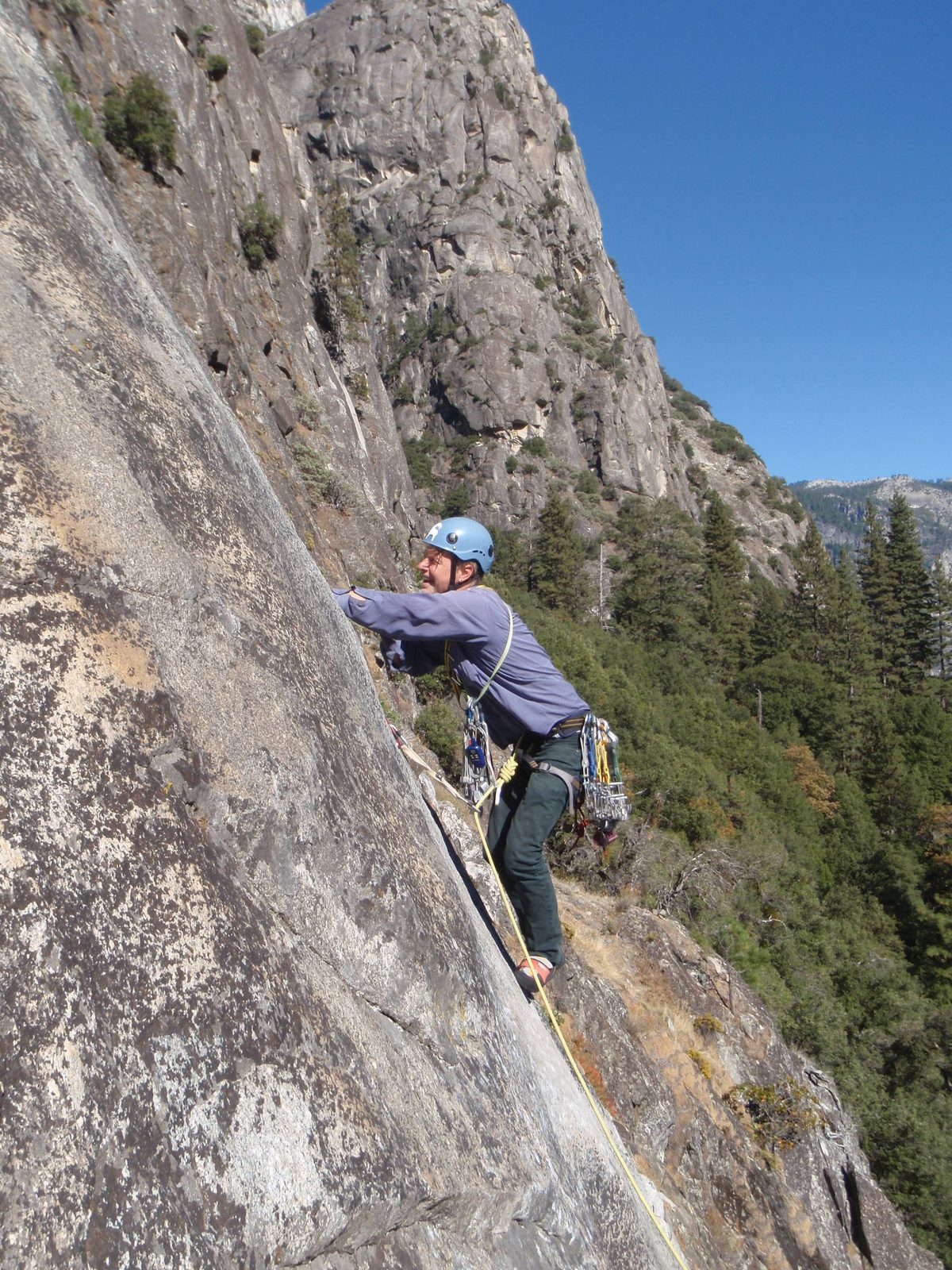Marlin, jamming in a really comfortable hand crack.