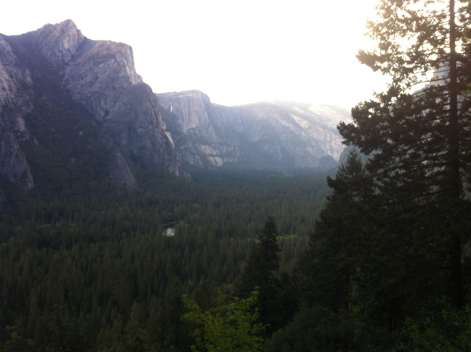 View from the trail.