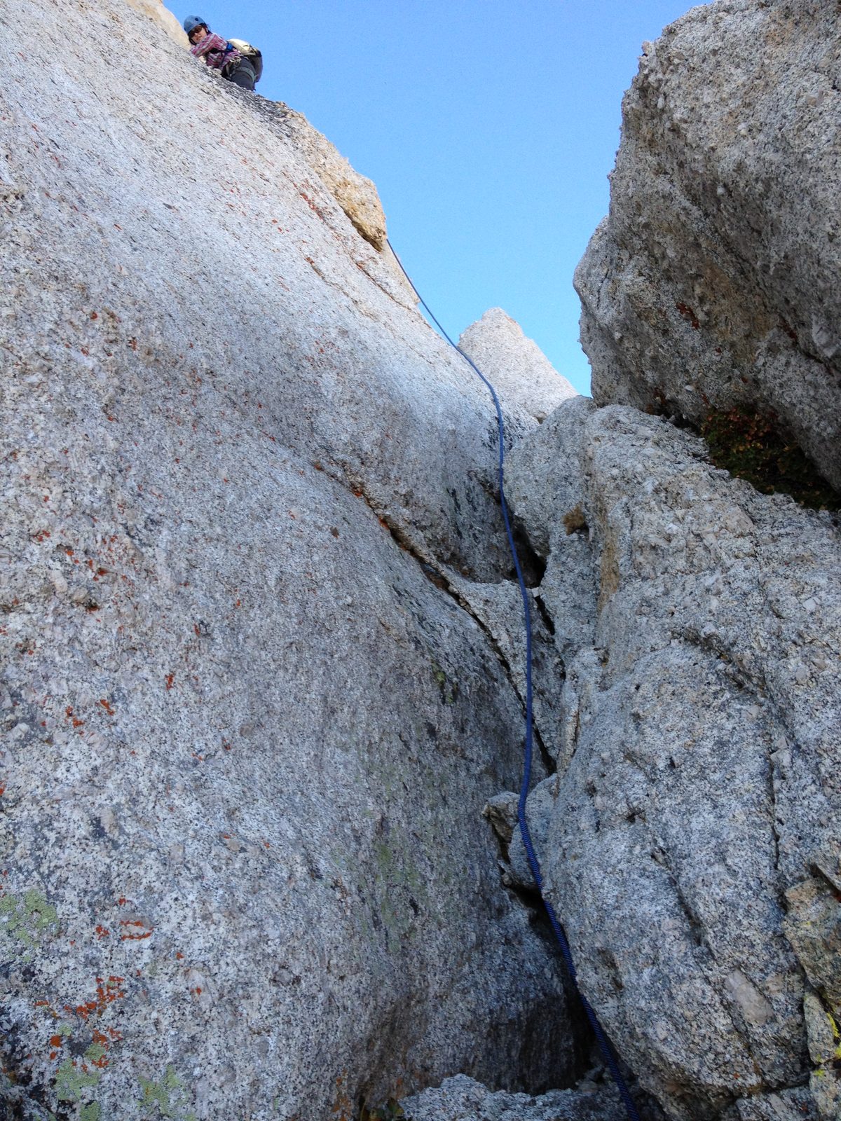 Monica seconding the second or third pitch.