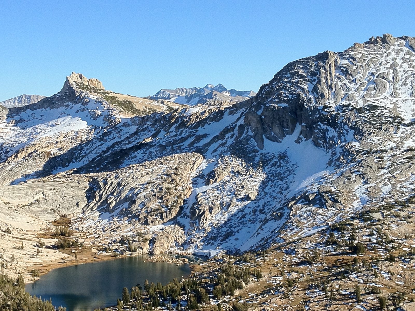 Beautiful scenery for our climb.