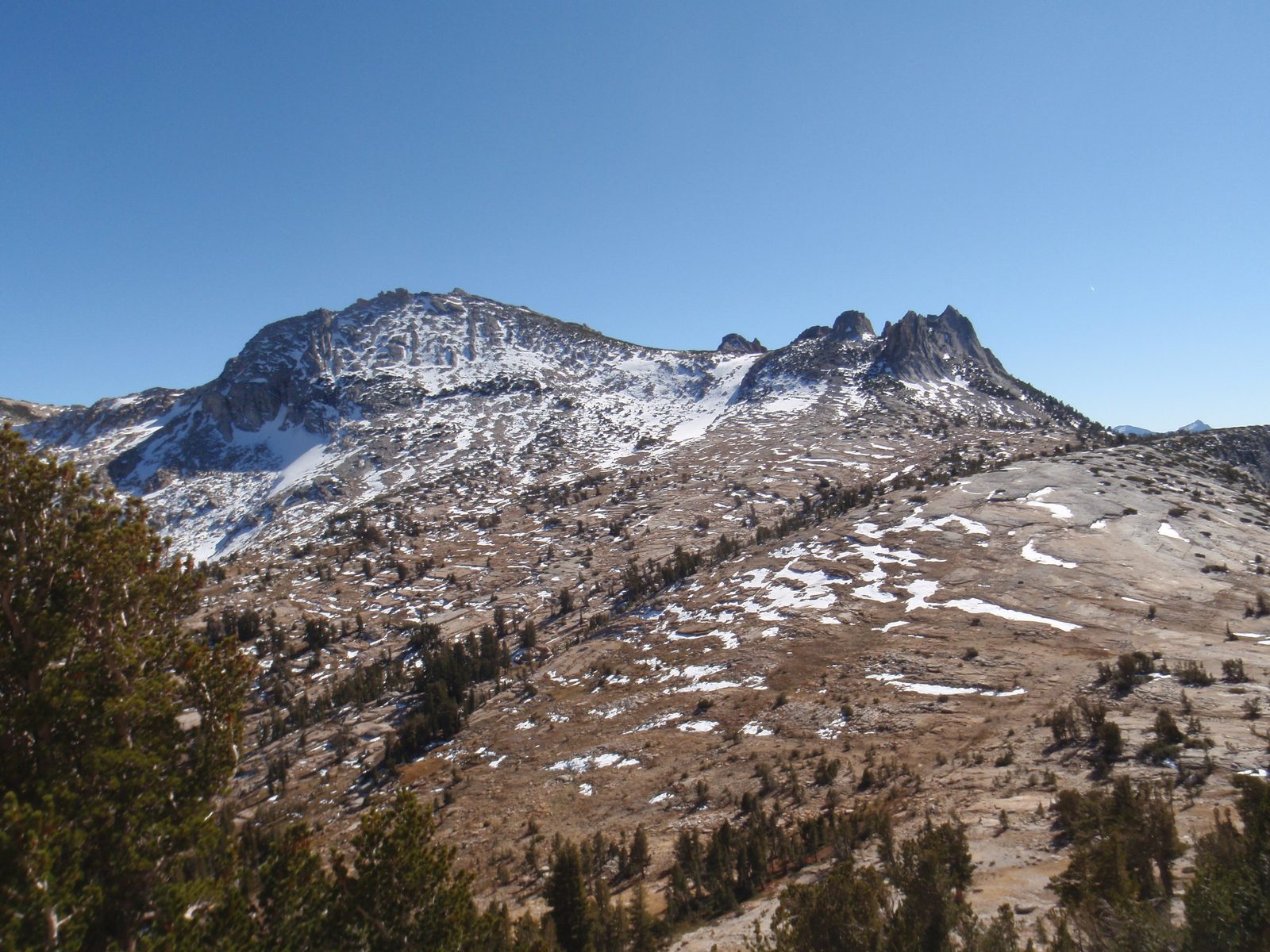 View to the southeast. There have already been a few snow storms this year.
