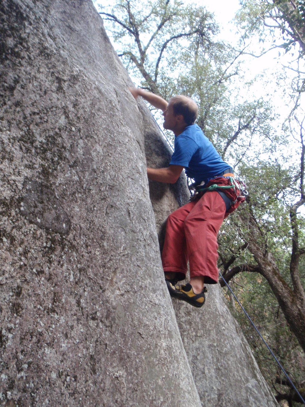 Trying to balance the lieback.