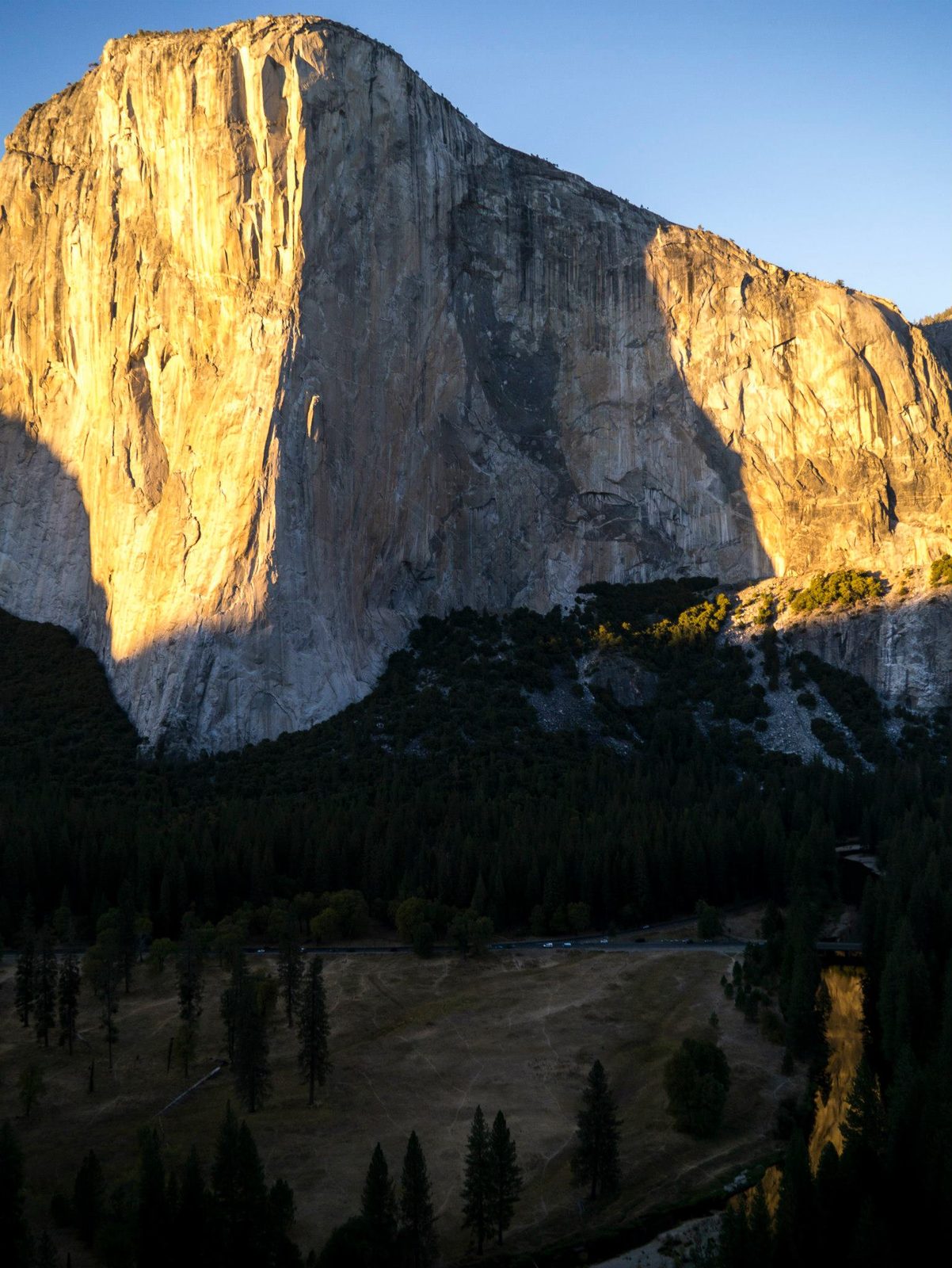 5:47 PM... on the rappel down.