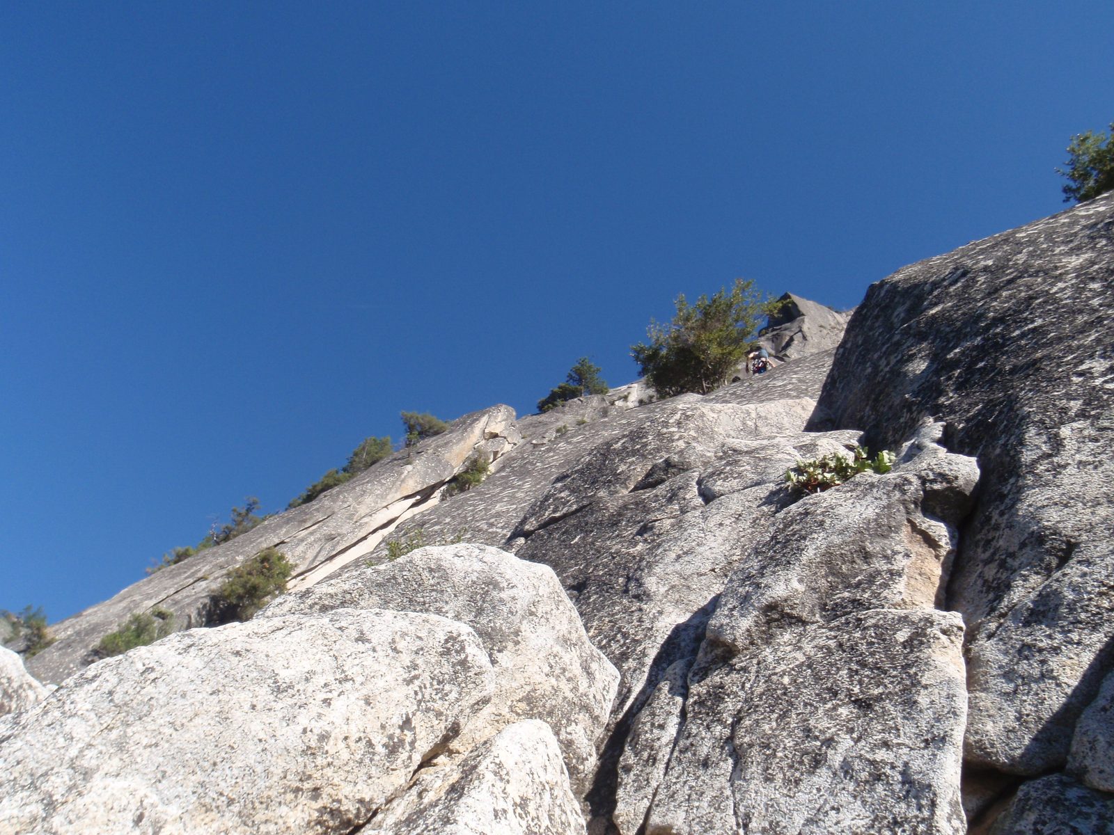 Another party above us at the top of pitch 7.