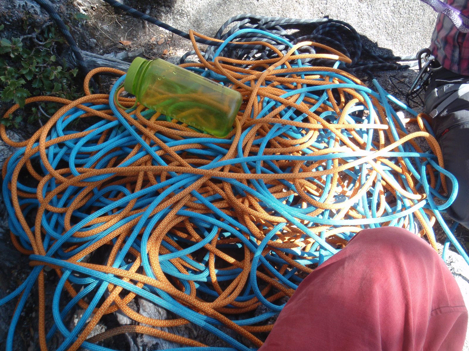 Rope mess.