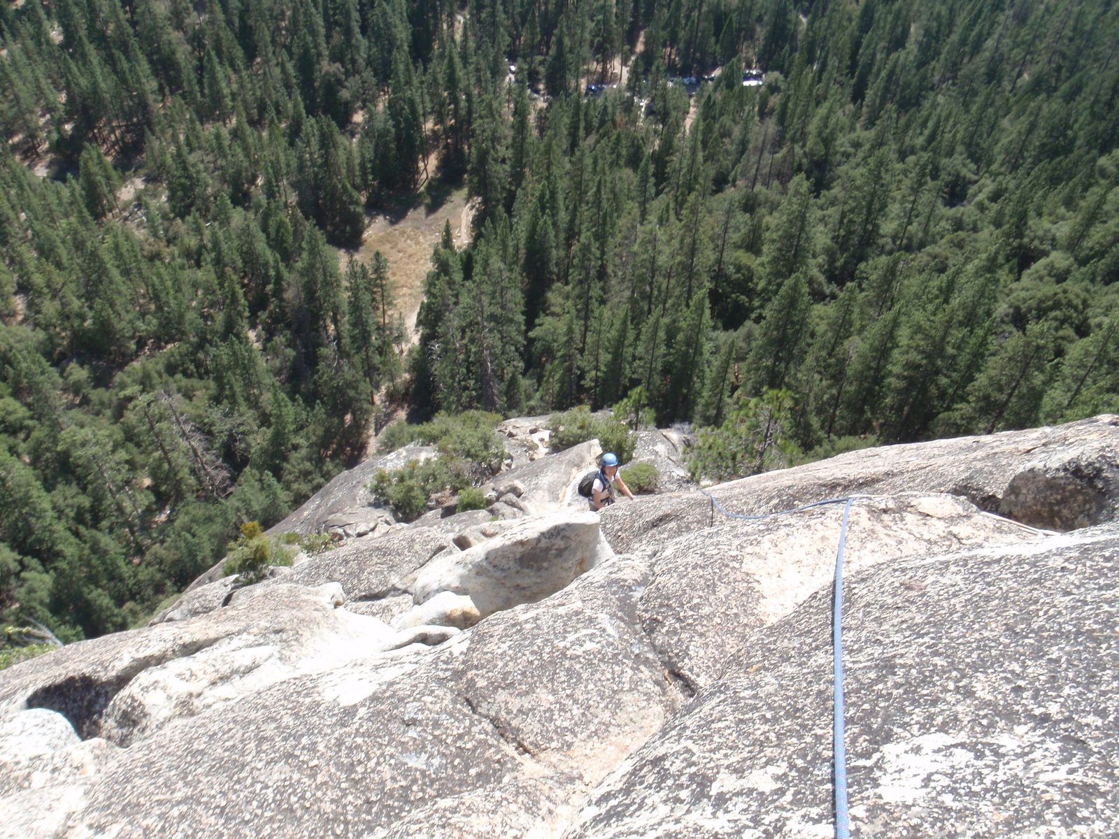 Monica, following the final relatively straightforward sixth pitch.